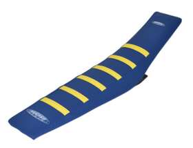 95942ydd Sdg Fits 6-rib Gripper Seat Cover - Dark Blue Cover/yellow Ribs