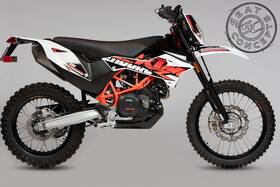 28-0692-30-1001 Seat Concepts Ktm 2008-17 690 Smc / Enduro R Tall Complete Carbon Fiber Sides/grip