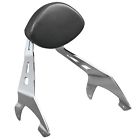 5c7f84a0v000 Short Chrome Yamaha Fixed Passenger Backrest Mount 2009-2015 Raider