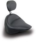 79121 Solo Driver Wide Backrest - Vintage Softail Harley Touring Seat