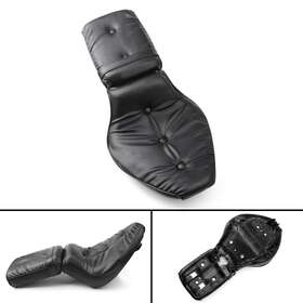 Topteng M512-f080-black Driver Passenger 2-up Seat Fits 88-98 Honda Shadow Vt600 Vlx600 Steed 400 T08
