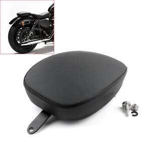 Topteng M512-r050-black Rear Passenger Pillion Pad Seat For Sportster Xl1200 883 72 48 2014-2016 S1 T9