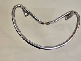 82-8498 Triumph 1969 Seat Rail Chrome 500 650 T120 Tr6 Daytona Trophy