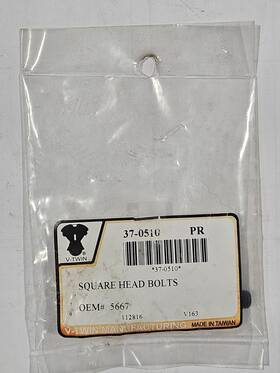 V-twin 37-0510 V-twin Auxiliary Seat Spring Square Head Bolts 65-84 Fl