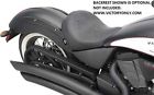 V008101604 Kingpin Highball Solo Seat Flame 8ball Victory Backrest Vegas Motorcycle Custom