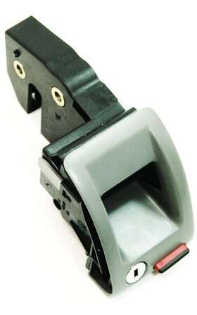 Volkswagen 1k0 885 682 Rh Rear Seat Latch Lock Gray 05-10 Vw Jetta Rabbit Mk5 - Grey D