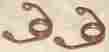 Vthp4 V Twin Seat Springs Hairpin Torsion 4 Copper Heavy Duty Harley Bobber