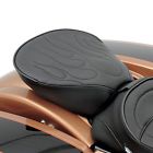 0802-0789 Wide Pillion Specialties Flame Drag Seat Rear