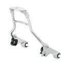 52300146 Wing Chrome Backrest Air Upright Bar Sissy Harley-davidson Genuine