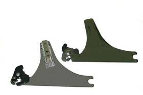 86081 Wyatt Gatling Sissy Bar Detachable Side Plates Fits Harley Davidson