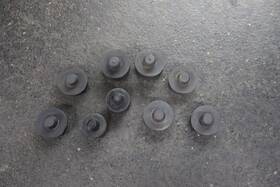 1t4-24741-00-00 Yamaha Xv750 Virago Seat Rubber Damper Cushions / Xv920 Xv700 Xv1000 Xv1100