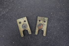 3f9-24748-00-00 Yamaha 1980 1981 1982 Xs400 Seat Saddle Pan Front Mount Brackets