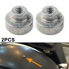 Zdl-kabusikikaisya1989us 770000984135 2 Rear Fender Passenger Seat Bolt Tab Screw Knob Nut Fit Harley Davidson 1996-21