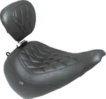 Mustang Wide Tripper Black Solo Seat W/ Backrest Diamond Stitch (89027). Fixed Price $516.99.
