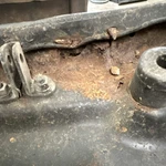 Honda CL175 Seat (rusty). Fixed Price $70.00.