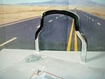 Harley Sissy Bar 6-1/4" Mini Lowboy For Xl Sportster 04 Up Fxd V-twin 50-0843 X9. Fixed Price $70.25.