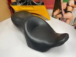 Oem 08-23 Harley Touring Black Studded Road Street Electra Glide King Seat. Fixed Price $199.95.