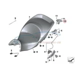 Genuine Bmw 52537728779 - Locking Plate Seat. Fixed Price $57.88.