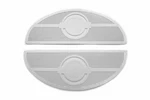 Footboard White Mat Set For Harley Davidson By V-twin. Fixed Price $38.32.