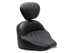 Mustang 89740 Solo Seat W/backrest Indian Chief 22-25 Black Diamond Touring. Fixed Price $639.00.