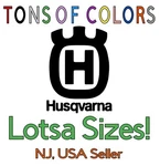 Husqvarna Vtg Style Die Cut Vinyl Decal Many Sizes & Colors-free Ship. Fixed Price $5.99.