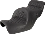 Seat, Roadsofa, Full Lattice Stitch, Black, Heated, Honda Goldwing 1500 88-00. Fixed Price $764.00.