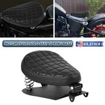 Motorcycle Solo Driver Seat +base Saddle For Harley Sportster Chopper Bobber Us. Fixed Price $50.95.
