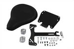 New V-twin Black Leather Solo Seat Mount Kit For Harley Davidson 47-0149. Fixed Price $199.95.