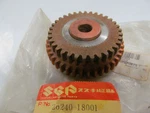 Nos Suzuki GT250 TC305 T350 Genuine Kick Starter Driven Gear 26240-18001. Fixed Price $59.88.