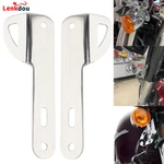 Front Fork Tie-down Point Brackets Harley Touring Electra Street Glide 14-23. Fixed Price $27.57.