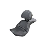 Saddlemen Explorer Touring Style Seat With Backrest Made Usa 806-04-0301. Fixed Price $658.00.