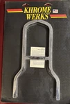 2004-10 Harley Sportster Sissy Bar Upright 7.5 Mini Lowboy Khrome Werks 49-2067. Fixed Price $29.95.