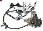 10-13 Honda CBR1000RR Rear Brake Caliper, Master Cylinder, Foot Peg, Bracket. Fixed Price $145.00.