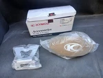 Kymco Kiwi Allkind Motorcycle Rear Seat Tailstock Cushion Back Rest Pad As Is. Fixed Price $179.99.