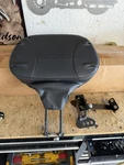 Harley-davidson Rider Backrest & Bracket Black Genuine Oem. Fixed Price $125.00.