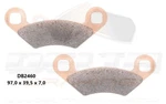 Delta Brakin - DB2460 Sintered Metal Brake Pad Sportsman, Trail Blazer, Magnum. Fixed Price $16.00.