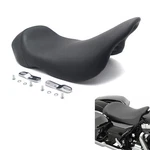 Black Modern Low Profile Solo Seat For 2008-2017 Harley Touring Bagger Dresser. Fixed Price $154.00.