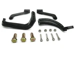 Black Driver Floorboard Mounts Mounting Brackets For 93-17 Harley Flht Flhr Fltr. Fixed Price $109.00.