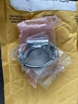 Hinged Seat Bracket For Mounting Motorcycle Solo With No Welding, Chrome. Fixed Price $14.95.