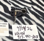 1972 Honda SL350 Seat Latch/lock. K2. Fixed Price $40.00.
