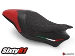 Seat Cover For Ducati Monster 821 1200 2017-2020 2021 Black Red Luimoto Rider. Fixed Price $270.00.