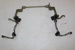 1987 Kawasaki Ninja ZX750 (#299) Seat Release Bracket Latch. Fixed Price $13.49.