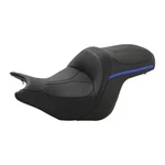 Black+blue Driver Rider Passenger Seat Fit For Honda Goldwing GL1800 Tour 18-23. Fixed Price $280.00.