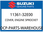 Suzuki Oem Part 11361-32E00 Cover,eng Sprocket. Fixed Price $80.19.