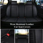 Wear Resistant Leather Breathable Universal Car Seat Covers Black All Season Use. Fixed Price $73.24.