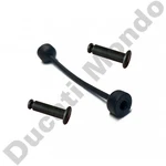 Ducati Seat Bracket Nylon Pins And Rubber Pad Set 748 916 996 998 Senna. Fixed Price $24.93.