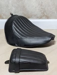 Harley-davidson 12-17 Fls Softail Slim Solo Seat W/ Passenger Pillion. Fixed Price $134.95.