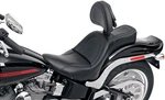 Saddlemen King Seat With Driver Backrest 816HFJ. Fixed Price $625.00.