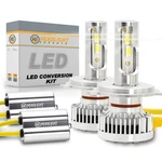 2009 Piaggio Fly 150 H4 Led Headlight Bulbs 20K Lumens Dual Beam Kit. Fixed Price $89.99.