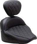 Mustang Touring Solo Seat With Backrest Diamond Stitch Indian Chief 2022-2024. Fixed Price $710.00.